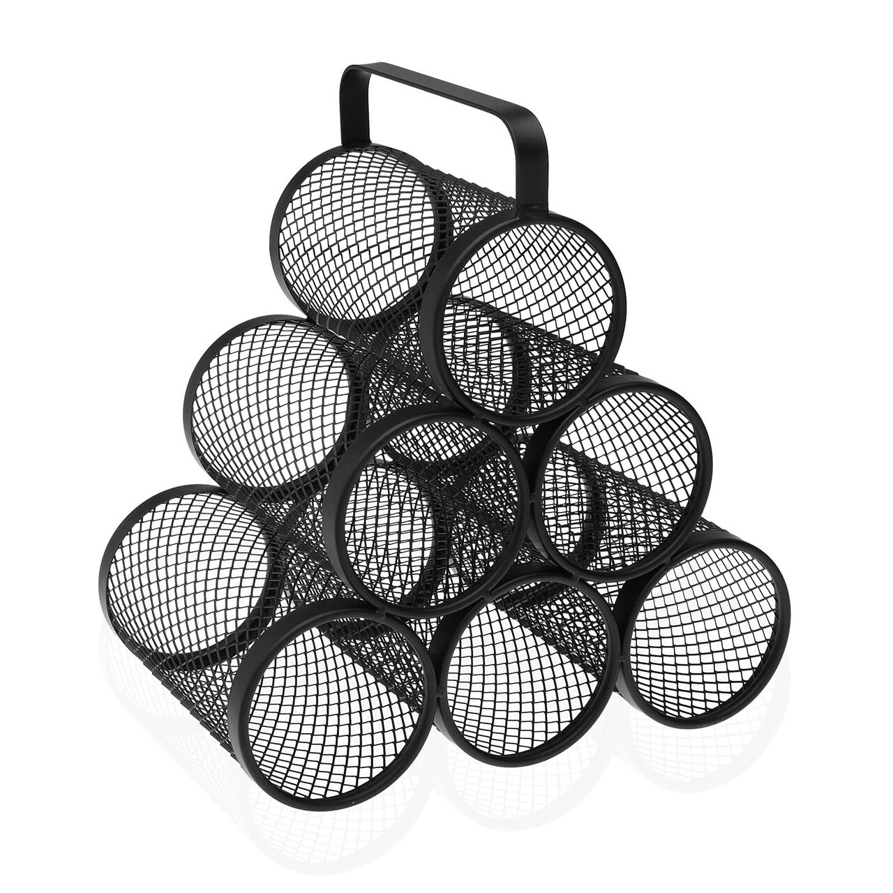 Suport pentru 6 sticle Murphy, Versa, 28x18.5x30 cm, otel - imagine 3